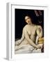 Lucrece  Lucrece (Lucrezia, Lucretia, Dame Romaine Du 6Eme Siecle Avant Jc) Se Suicide Apres Avoir-Guido Reni-Framed Giclee Print