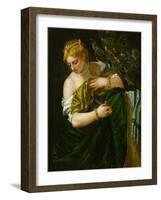 Lucretia, 1580-1583-Paolo Veronese-Framed Giclee Print