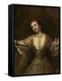 Lucretia, 1664-Rembrandt van Rijn-Framed Stretched Canvas