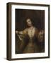 Lucretia, 1664-Rembrandt van Rijn-Framed Giclee Print