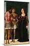 Lucretia, Brutus and Collatinus-Ercole de' Roberti-Mounted Giclee Print