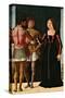 Lucretia, Brutus and Collatinus-Ercole de' Roberti-Stretched Canvas