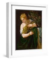 Lucretia, Ca 1583-Paolo Veronese-Framed Giclee Print