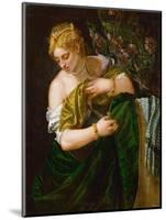 Lucretia, Ca 1583-Paolo Veronese-Mounted Giclee Print