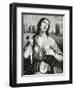 Lucretia. Died 510 BC. Semi-Legendary Figure. Roman Republic. of Her Suicide, 1886-null-Framed Giclee Print