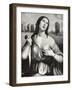 Lucretia. Died 510 BC. Semi-Legendary Figure. Roman Republic. of Her Suicide, 1886-null-Framed Giclee Print