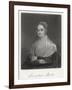 Lucretia Mott American Reformer Wife of a Quaker Minister Slavery Abolitionist-J. Sartain-Framed Art Print