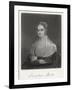 Lucretia Mott American Reformer Wife of a Quaker Minister Slavery Abolitionist-J. Sartain-Framed Art Print