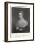 Lucretia Mott American Reformer Wife of a Quaker Minister Slavery Abolitionist-J. Sartain-Framed Art Print