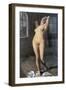 Lucretia, or the Nude Murderess, C.1903-Otto Mueller-Framed Giclee Print