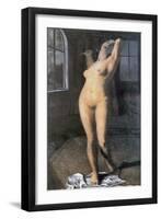 Lucretia, or the Nude Murderess, C.1903-Otto Mueller-Framed Giclee Print