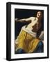 Lucretia-Artemisia Gentileschi-Framed Premium Giclee Print