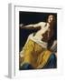 Lucretia-Artemisia Gentileschi-Framed Premium Giclee Print