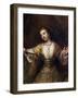 Lucretia-Rembrandt van Rijn-Framed Giclee Print