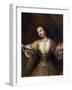 Lucretia-Rembrandt van Rijn-Framed Giclee Print