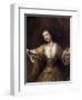 Lucretia-Rembrandt van Rijn-Framed Giclee Print