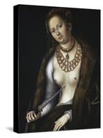 Lucretia-Lucas Cranach the Elder-Stretched Canvas