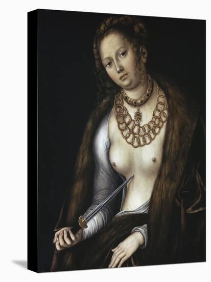 Lucretia-Lucas Cranach the Elder-Stretched Canvas