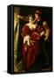Lucrezia Borgia, 1863-Alfred W. Elmore-Framed Stretched Canvas