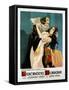 Lucrezia Borgia, (AKA Lucrece Borgia), French Poster, from Left: Conrad Veidt, Liane Haid, 1922-null-Framed Stretched Canvas