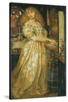 Lucrezia Borgia-Dante Gabriel Rossetti-Stretched Canvas