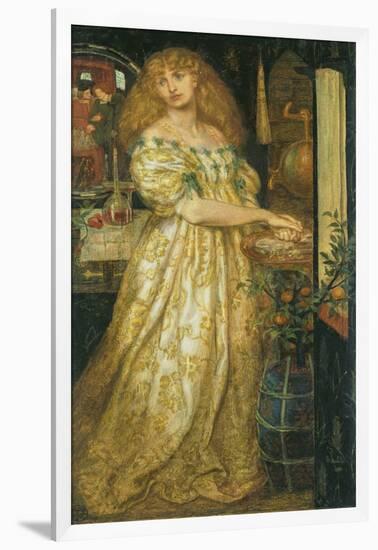 Lucrezia Borgia-Dante Gabriel Rossetti-Framed Giclee Print