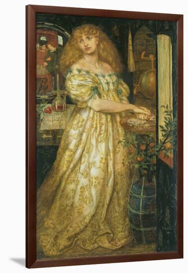 Lucrezia Borgia-Dante Gabriel Rossetti-Framed Giclee Print