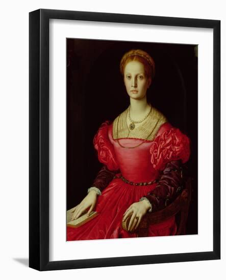 Lucrezia Panciatichi, c.1540-Agnolo Bronzino-Framed Giclee Print