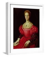 Lucrezia Panciatichi, c.1540-Agnolo Bronzino-Framed Giclee Print