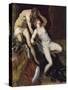 Lucrezia-Titian (Tiziano Vecelli)-Stretched Canvas