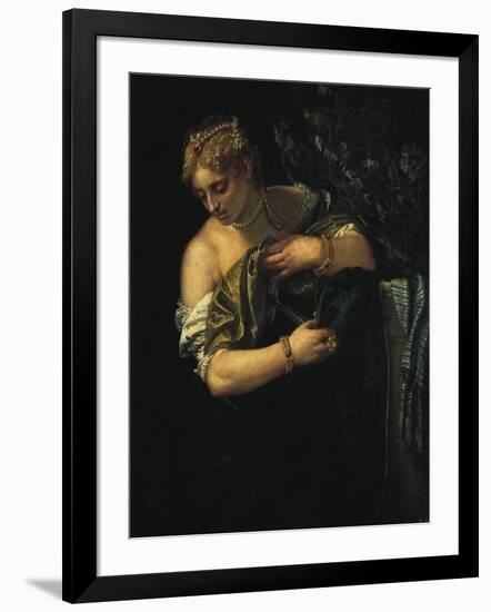 Lucrezia-Paolo Caliari-Framed Giclee Print