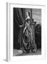 Lucy Countess Carlisle-Sir Anthony Van Dyck-Framed Art Print