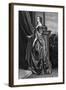 Lucy Countess Carlisle-Sir Anthony Van Dyck-Framed Art Print