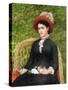 Lucy, Daughter of Charles Andrew-George Dunlop Leslie-Stretched Canvas