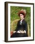 Lucy, Daughter of Charles Andrew-George Dunlop Leslie-Framed Giclee Print