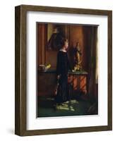 'Lucy de Laszlo, the artist?s wife', 1919-Philip A de Laszlo-Framed Giclee Print