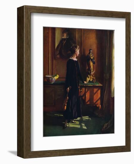 'Lucy de Laszlo, the artist?s wife', 1919-Philip A de Laszlo-Framed Giclee Print