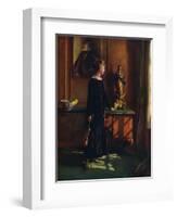 'Lucy de Laszlo, the artist?s wife', 1919-Philip A de Laszlo-Framed Giclee Print