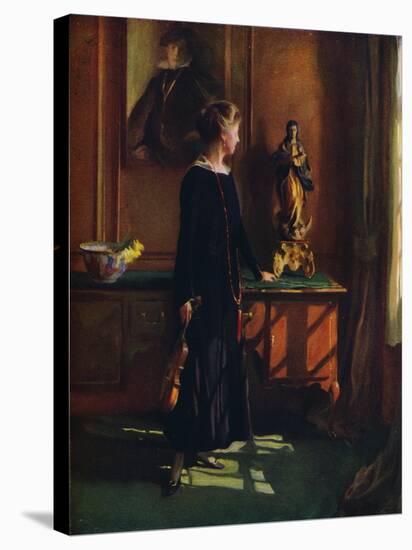 'Lucy de Laszlo, the artist?s wife', 1919-Philip A de Laszlo-Stretched Canvas