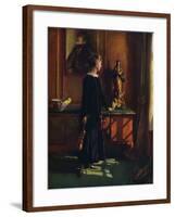 'Lucy de Laszlo, the artist?s wife', 1919-Philip A de Laszlo-Framed Giclee Print