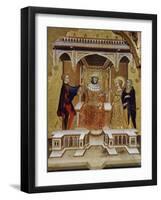 Lucy Denounced by Her Boyfriend-null-Framed Giclee Print