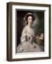 Lucy Ebberton, C.1745-50-George Knapton-Framed Giclee Print