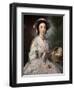 Lucy Ebberton, C.1745-50-George Knapton-Framed Giclee Print