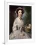 Lucy Ebberton, C.1745-50-George Knapton-Framed Giclee Print