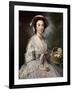 Lucy Ebberton, C.1745-50-George Knapton-Framed Giclee Print