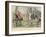 Lucy Glitters Showing the Way, 1865-John Leech-Framed Giclee Print