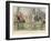 Lucy Glitters Showing the Way, 1865-John Leech-Framed Giclee Print