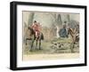 Lucy Glitters Showing the Way, 1865-John Leech-Framed Giclee Print