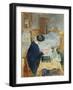 Lucy Hessel Reading, 1913-Édouard Vuillard-Framed Giclee Print