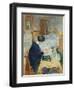 Lucy Hessel Reading, 1913-Édouard Vuillard-Framed Giclee Print